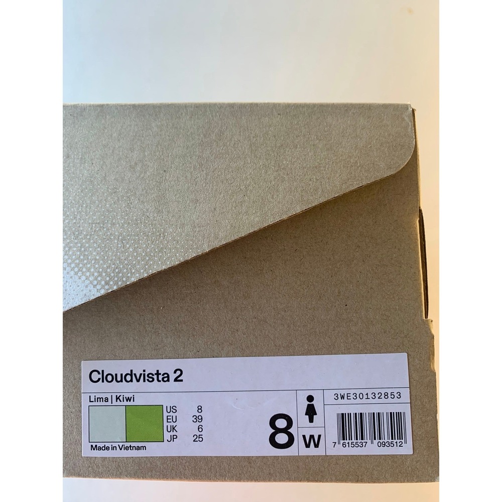 On Cloudvista 2 Womens Trail Running Shoes Lima Kiwi 3WE30132853 Size 8 NEW - Picture 12 of 12